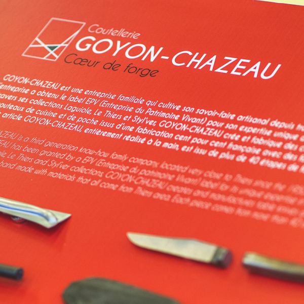 Stand Goyon et Chazeau- Salon de la Maison & de l'objet